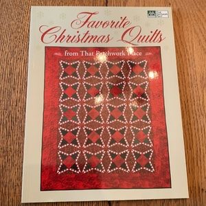 Favorite Christmas Quilts book by That Patchwork Place 95 pages quilt projects
